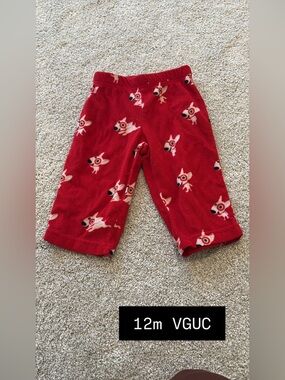 Fleece target pants